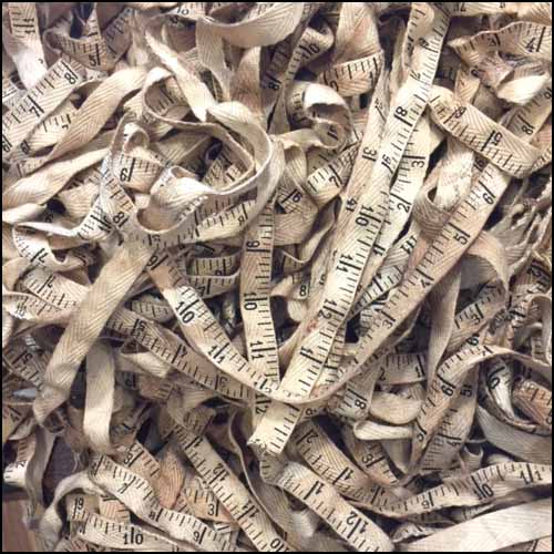 Vintage Ruler Twill Tape 1/2"
